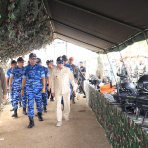 Danlanud Sultan Hasanuddin Saksikan Latihan Sikatan Daya Tahun 2025 di Kalimantan Selatan