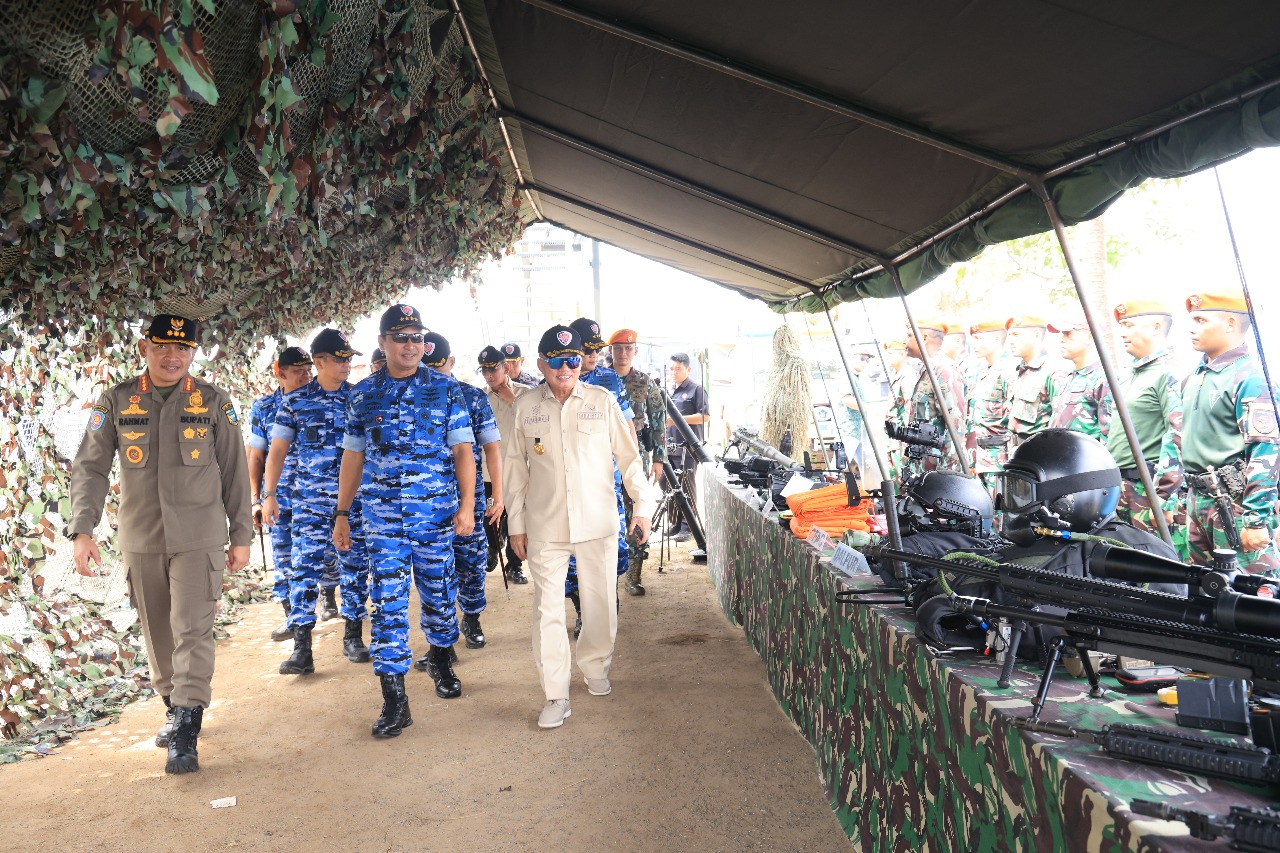 Danlanud Sultan Hasanuddin Saksikan Latihan Sikatan Daya Tahun 2025 di Kalimantan Selatan