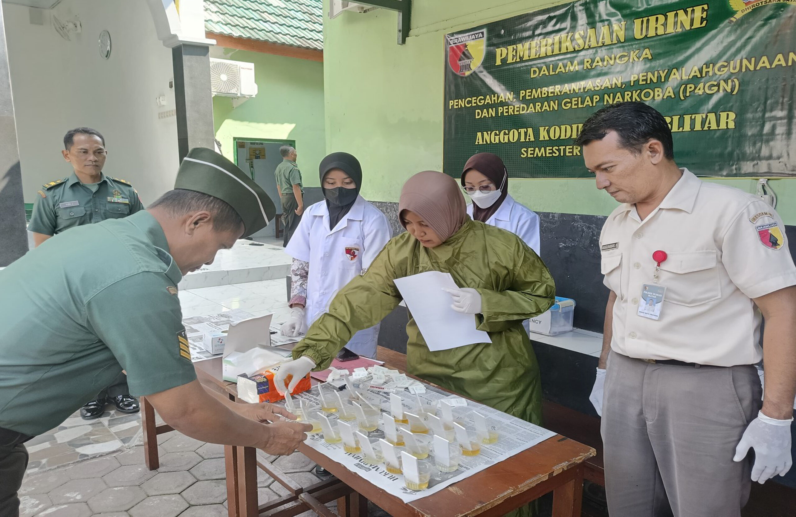 Kodim 0808/Blitar Gelar Sosialisasi P4GN Semester I Tahun 2025, Komitmen Tegas Tolak Narkoba