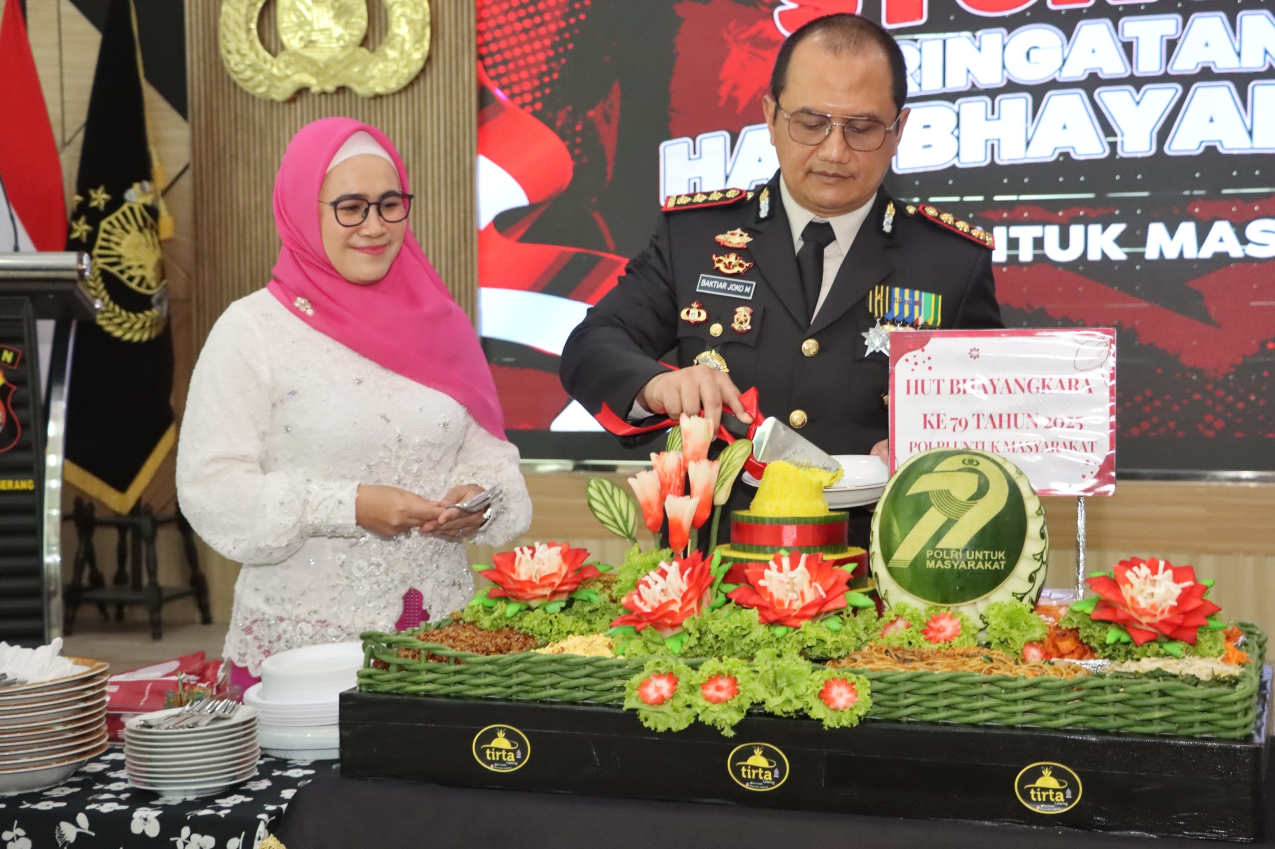 Polresta Tangerang Gelar Syukuran Hari Bhayangkara ke-79, Dihadiri Forkopimda dan Tokoh Daerah