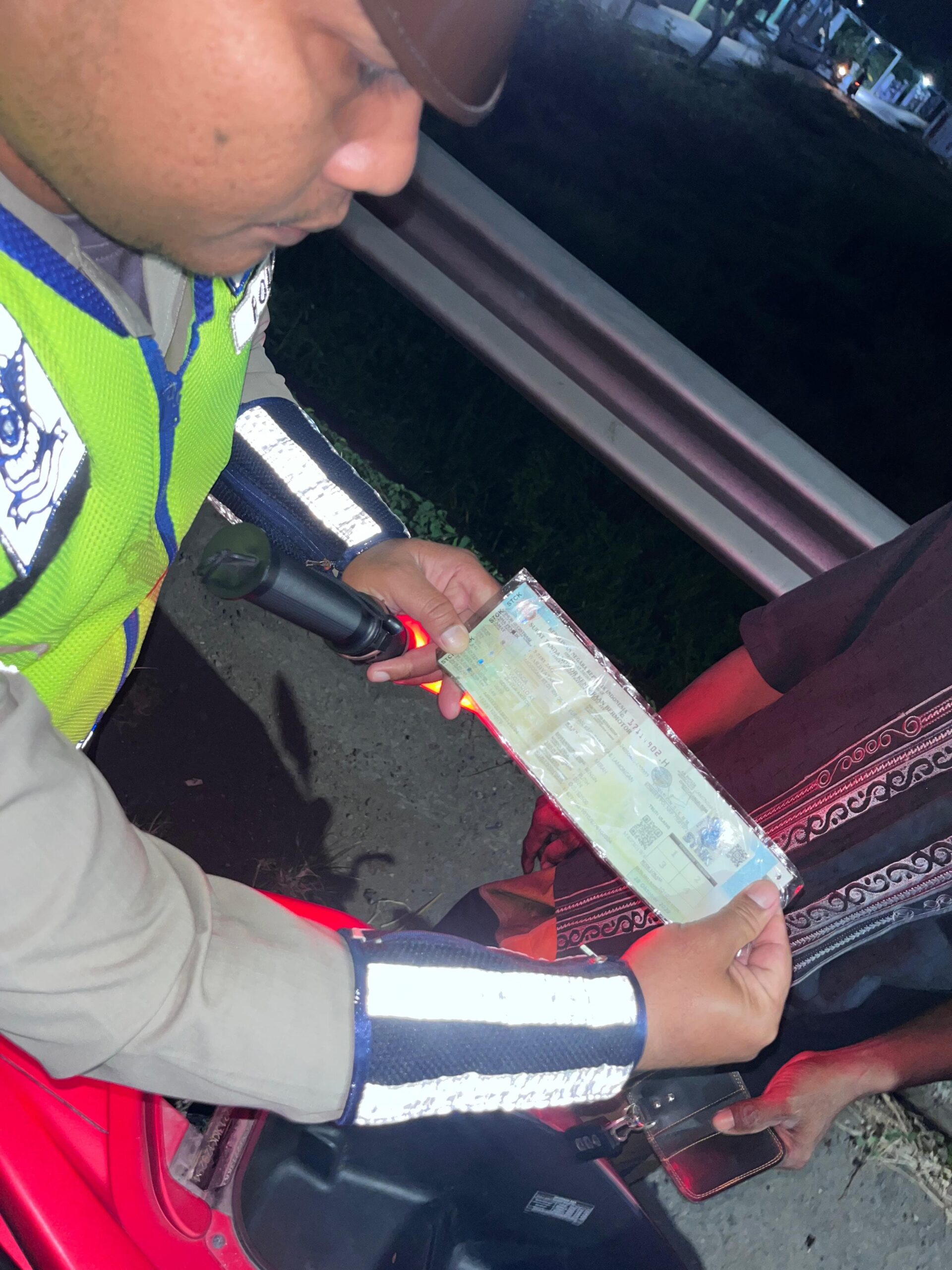 Patroli Malam Satlantas Tuban, Ciptakan Rasa Aman di Jalan Raya