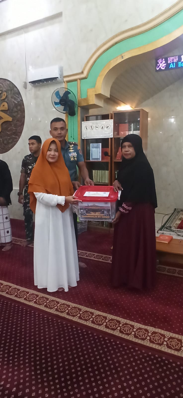 Yonmarhanlan XIV Gelar Doa Bersama dan Tali Asih Bersama Anak Yatim Piatu