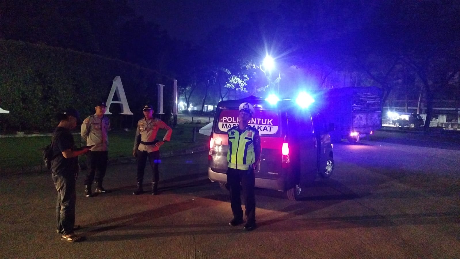 Dipimpin IPTU Slamet Riyadi, Patroli Mobile Fokuskan Pengamanan di Bizlink hingga Cikupa Mas