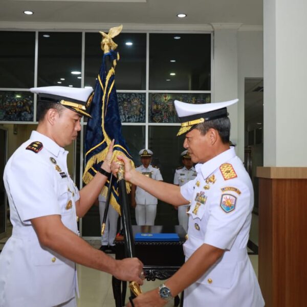 Lantamal XIV Sorong Perkuat Kepemimpinan dengan Sertijab Dansatrol dan Danlanal Morotai