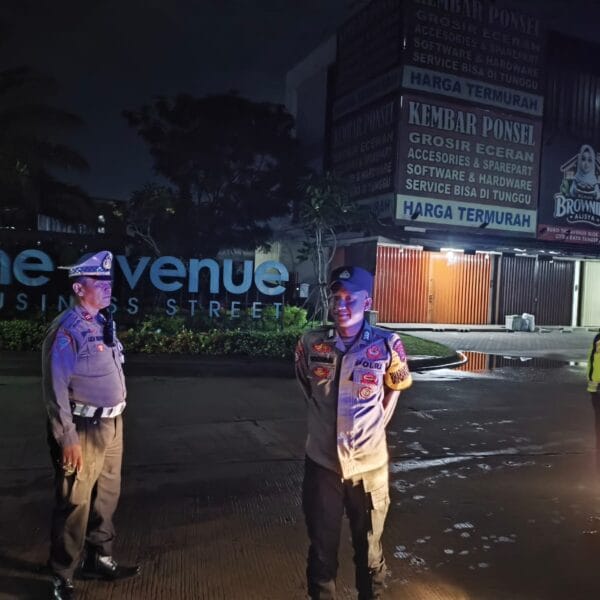 Polsek Cikupa Gelar Patroli Malam Ops Cipkon Antisipasi Gangguan Kamtibmas