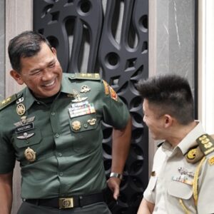 Perkuat Kemitraan Strategis, Panglima TNI Terima Kunjungan Kasad Singapura
