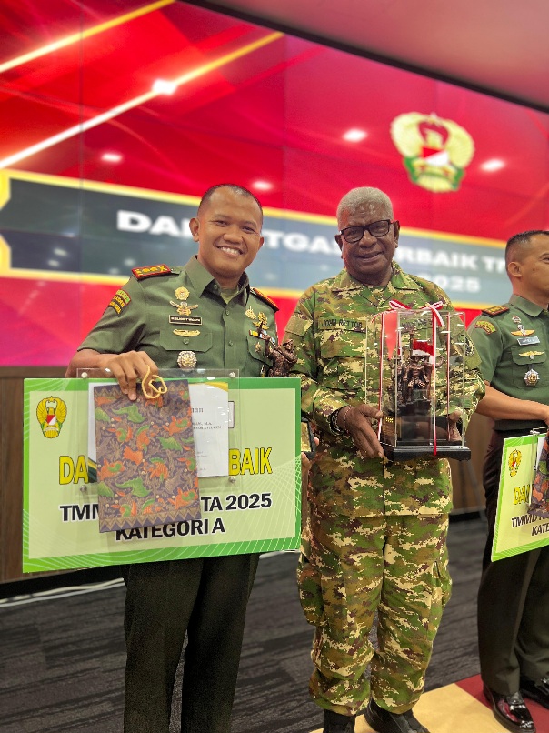 Ukir Prestasi, Kodim 1710/Mimika Raih 2 Kategori Juara Lomba TMMD Ke-124 TA 2025