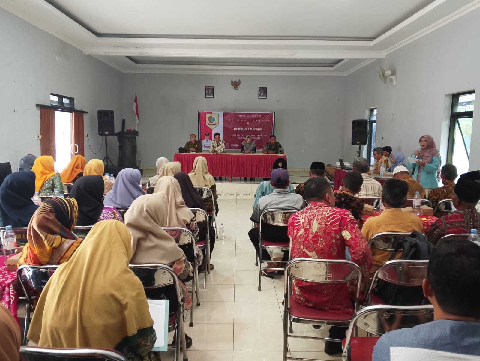 Babinsa Koramil Jatisrono Berkomitmen Terus Dukung Percepatan Penanggulangan Dan Pencegahan Stunting Di Wilayah Binaan