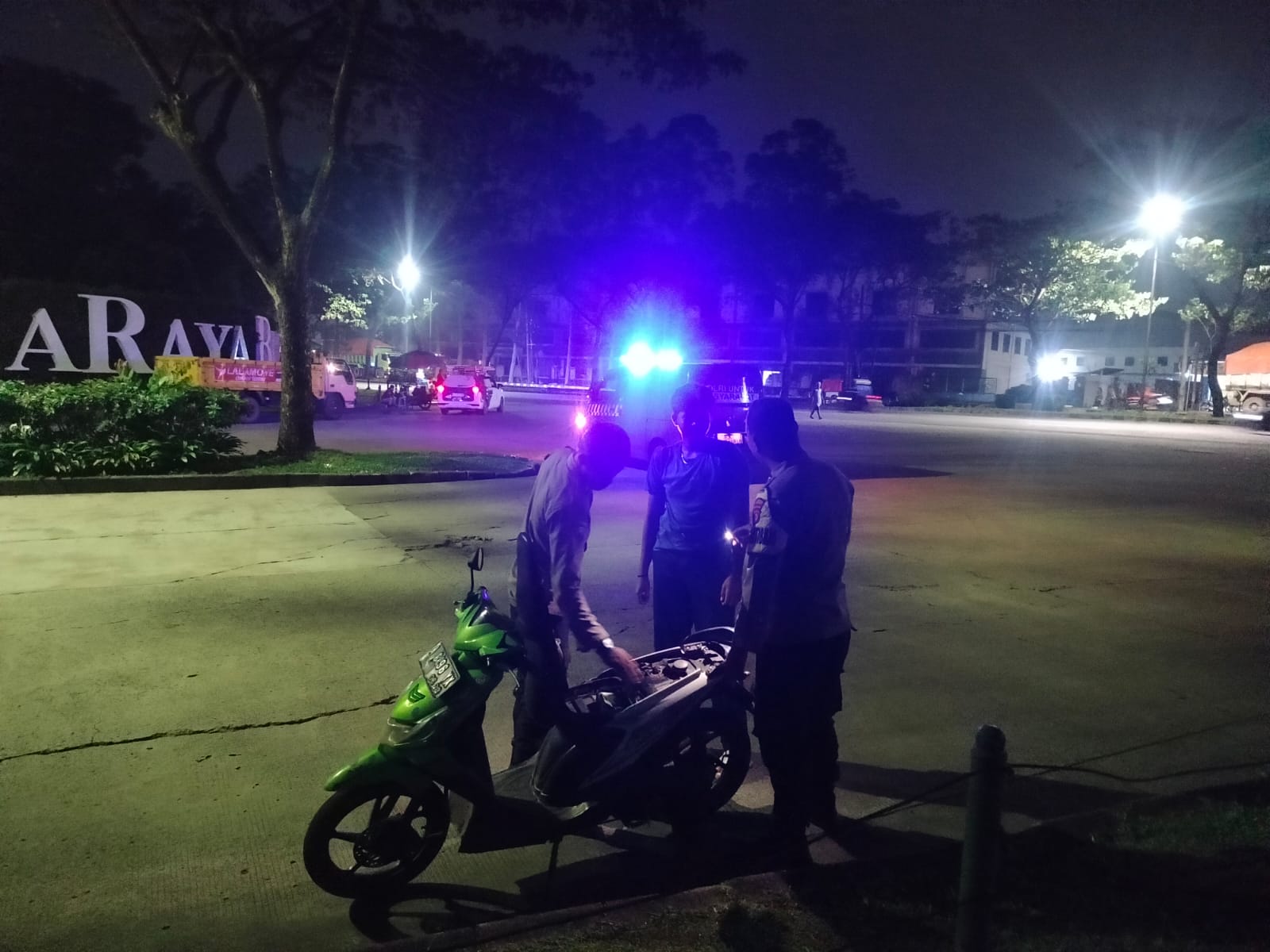 Polsek Cikupa Gelar Ops Cipkon Malam Hari, Sasar Titik Rawan dan Tempat Keramaian