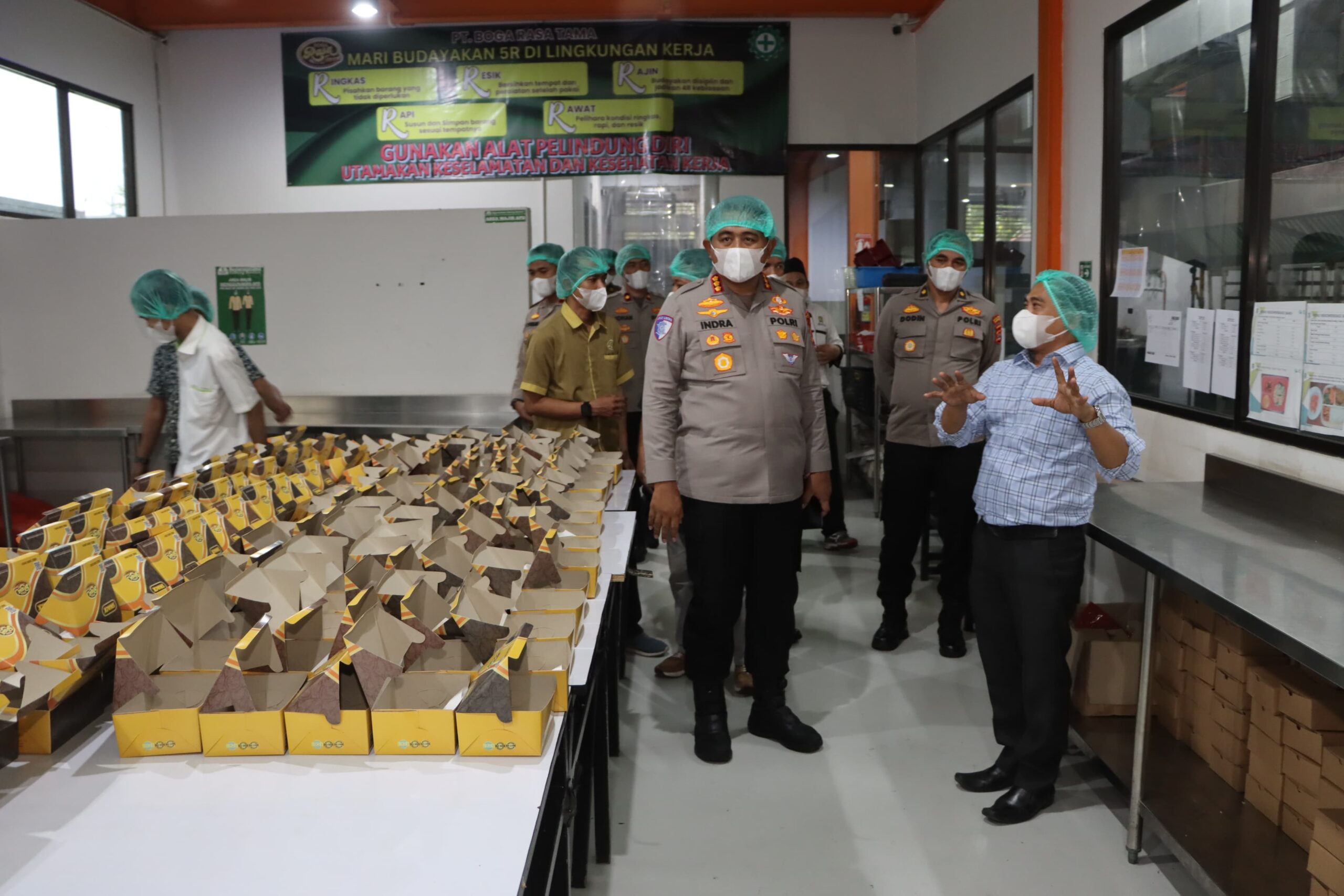 Kapolresta Tangerang Cek Dapur MBG, Pastikan Keamanan, Higienitas, dan Kualitas