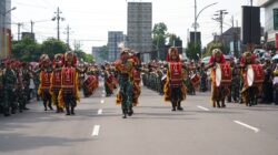 Taruna Akmil Tingkat III dan IV TP 2024/2025 Laksanakan Kirab Pamitan di Kota Magelang
