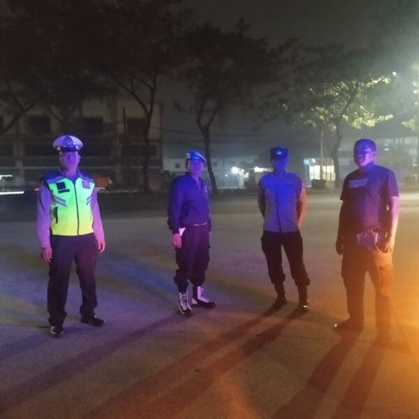 Patroli Malam, Polsek Cikupa Laksanakan Ops Cipkon Antisipasi Gangguan Kamtibmas