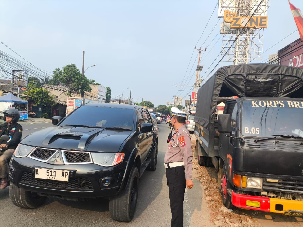 Kapolsek Cikupa Apresiasi Ketertiban Keberangkatan PSHT