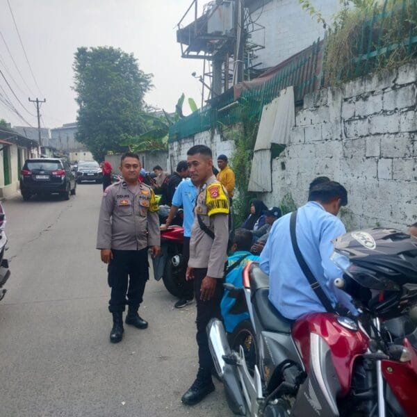 Pengamanan Aksi Demo Buruh PT Seyang Indonesia Berjalan Kondusif