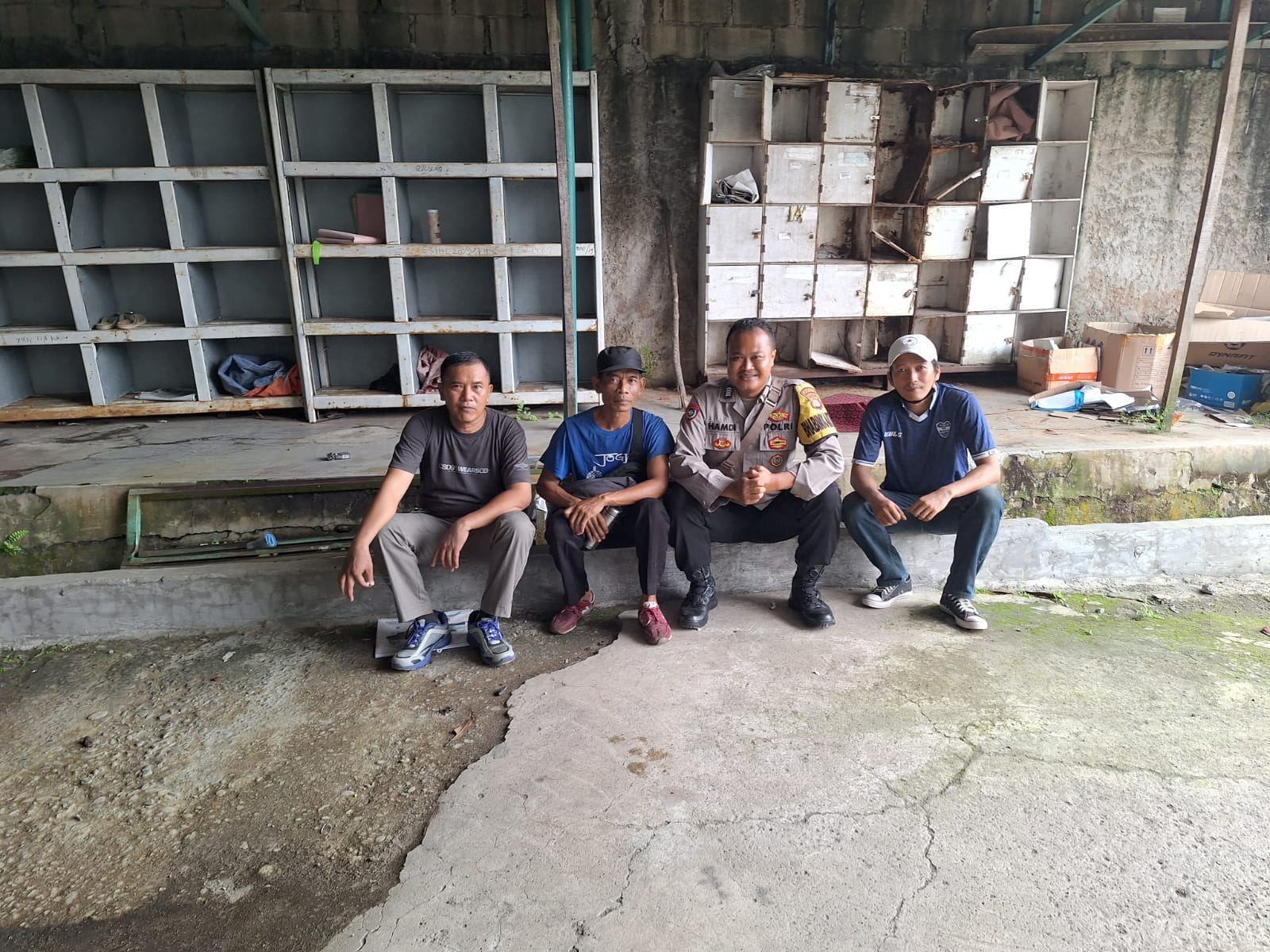 Polsek Cikupa Gelar Program Poliran, Bhabinkamtibmas Ajak Warga Pengangguran Lebih Produktif