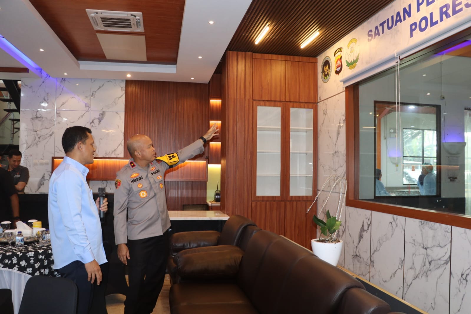 Wakapolda Banten Resmikan SPPG Polresta Tangerang, Komitmen Dukung Program Nasional MBG