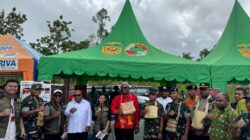Dandim 1710/Mimika Hadiri Lounching Koperasi Desa/Kelurahan Merah Putih Di Wilayah Kabupaten Mimika