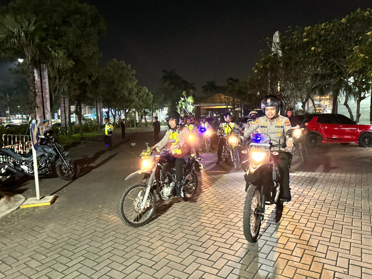Sinergi Polresta Tangerang dan Polsek Cikupa, Gelar Patroli Malam Skala Besar