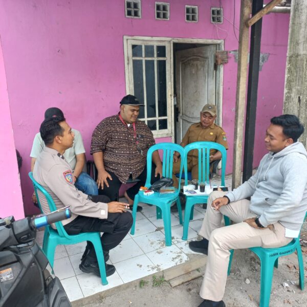 Bhabinkamtibmas Desa Pasir Gadung Ajak Warga Pengangguran Manfaatkan Pelatihan Kerja