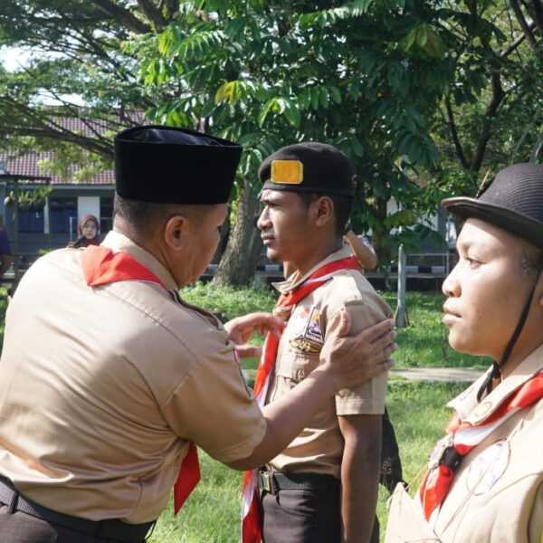 Berkomitmen Bentuk Karakter Bangsa, Lantamal XIV Lantik Anggota Baru Saka Bahari