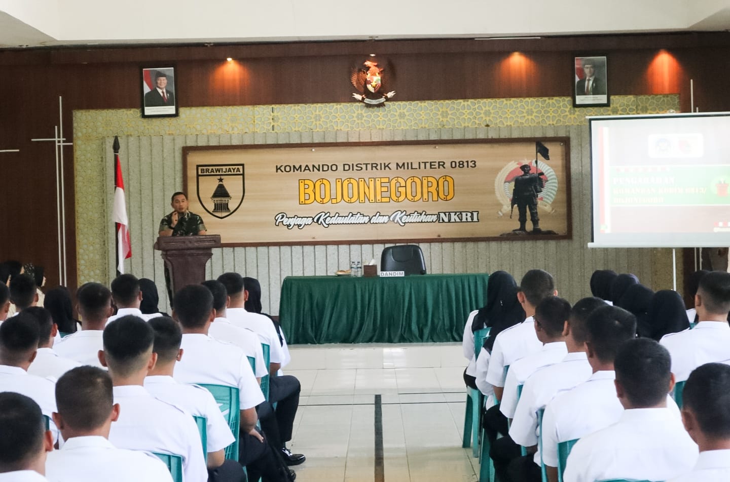 Dandim Bojonegoro Motivasi Ratusan Sarjana Lulusan SPPI