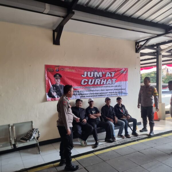 Jumat Curhat Polsek Cikupa, Wujudkan Kepercayaan Publik dan Kamtibmas Kondusif di Kelurahan Sukamulya