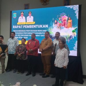 Sorong Jadi Tuan Rumah Rapat Pembentukan Tim Penyusunan Rencana Aksi Daerah Penyandang Disabilitas Papua Barat Daya Sorong Jadi Tuan Rumah Rapat Pembentukan Tim Penyusunan Rencana Aksi Daerah Penyandang Disabilitas Papua Barat Daya