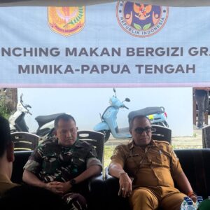 Dandim Mimika Hadiri Launching Program Makan Bergizi Gratis di SD Nawaripi Dandim Mimika Hadiri Launching Program Makan Bergizi Gratis di SD Nawaripi