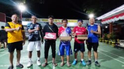 Ipda Purbawa Hadiri Laga Persahabatan PB Polsek Cikupa dan PB Senkom Tigaraksa