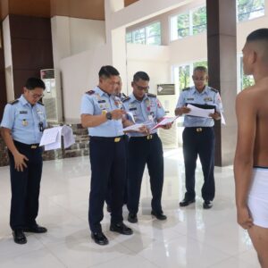 Danlanud Sultan Hasanuddin Pimpin Sidang Pantukhirda Tamtama PK TNI AU Khusus Pasgat Tahun 2025