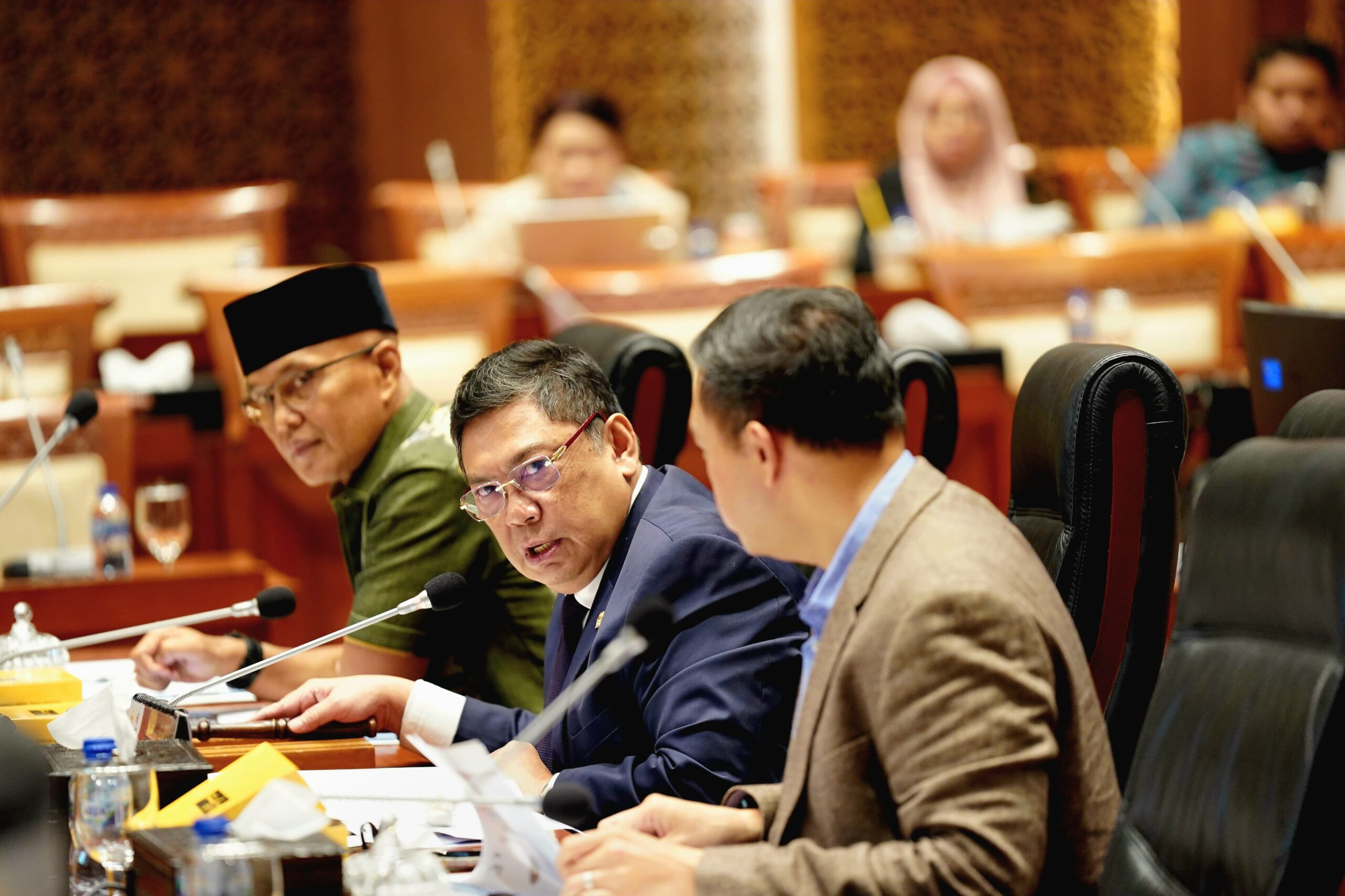 Panglima TNI dan Menhan RI Hadiri Raker Bersama Komisi I DPR RI