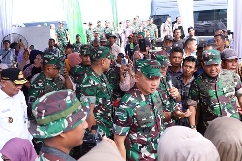 TNI Wujudkan Aksi Nyata, Dukung Ketahanan Pangan Nasional
