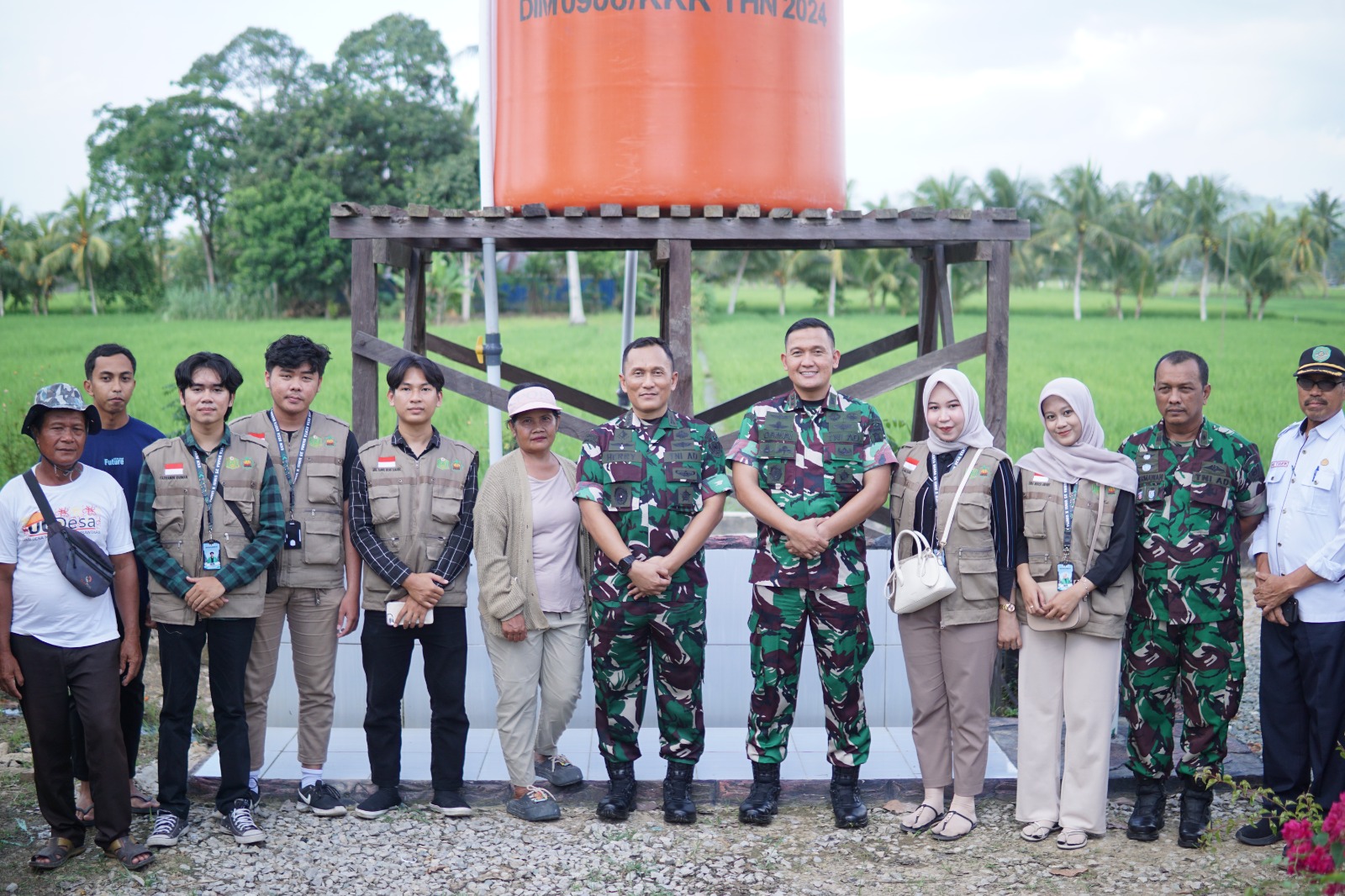 Tim Wasev Sterad Tinjau Hasil TMMD 2024, Pastikan Kegiatan Sesuai Sasaran