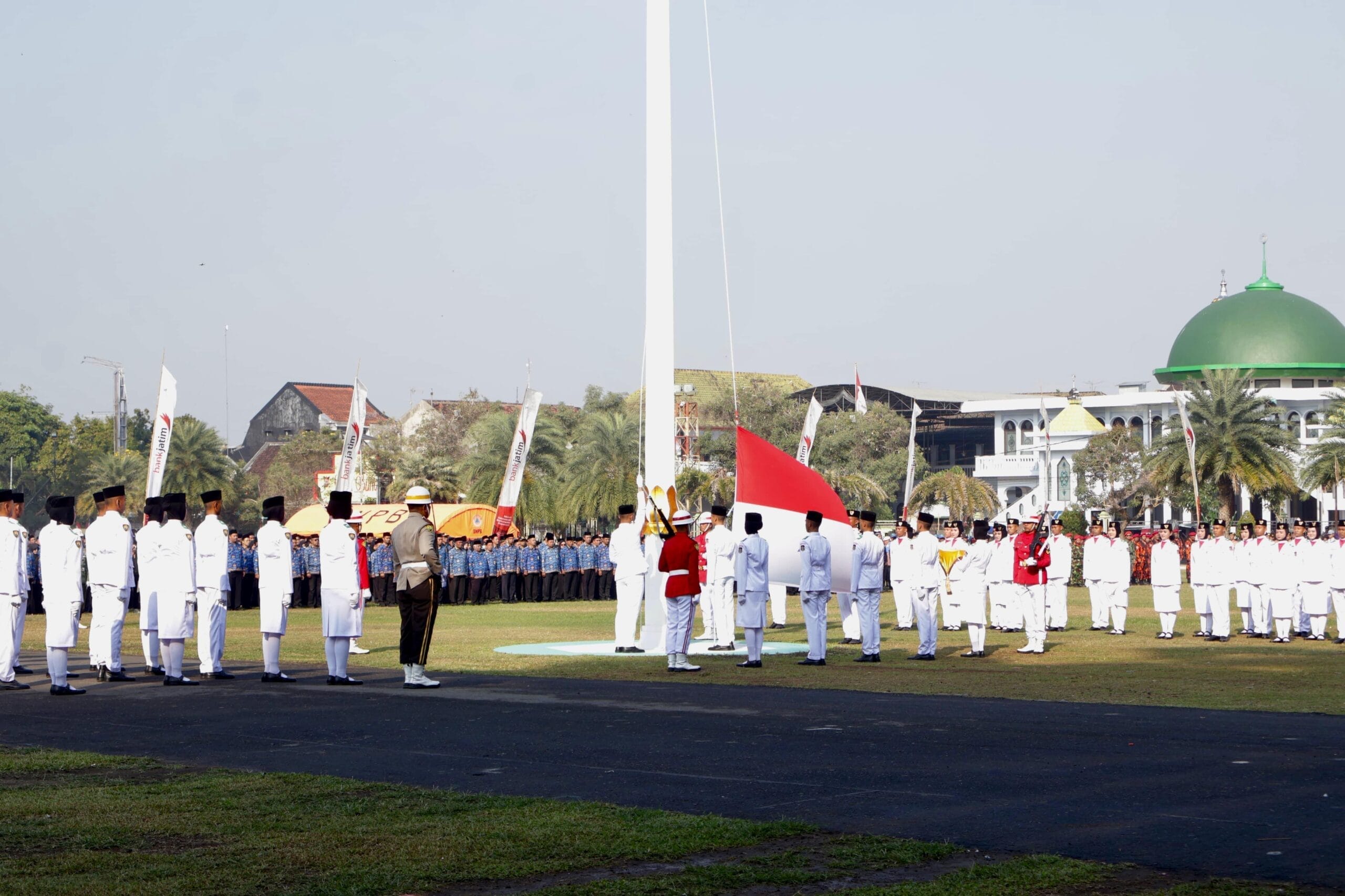 Rangkaian Upacara HUT RI Ke 80 Di Blitar Raya Berjalan Lancar, Forkopimda Ucapkan Terima Kasih Kepada Seluruh Warga Blitar