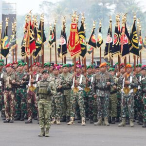 Panglima TNI dan Menhan RI Tinjau Geladi Bersih Upacara Gelar Pasukan Operasional dan Kehormatan Militer Panglima TNI dan Menhan RI Tinjau Geladi Bersih Upacara Gelar Pasukan Operasional dan Kehormatan Militer