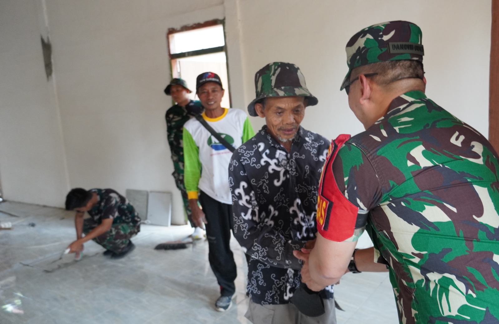 Dansatgas TMMD 125 Bojonegoro Cek Sasaran Pembangunan Rutilahu