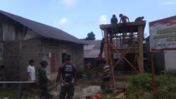Sumur Bor dan Tower Air Bersih Kamanglale Hampir Rampung, Satgas TMMD 125 Kodim 1506/Namlea Dibantu Masyarakat
