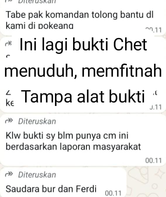Oknum Kades Pokeang Dituding Fitnah Warga Soal Kasus Sabu