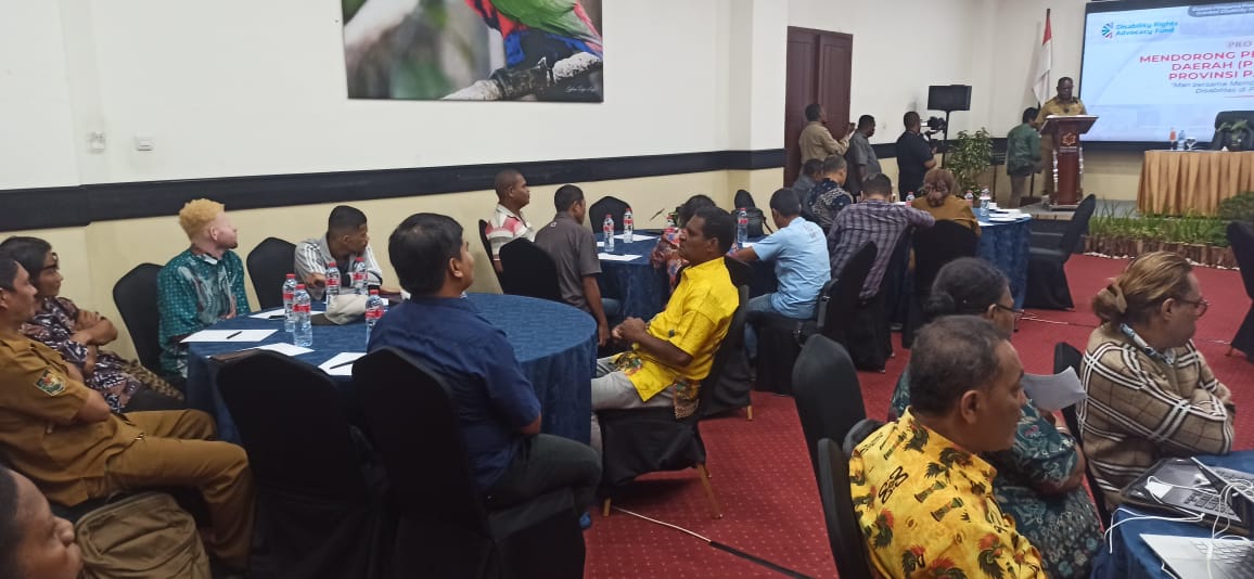 Gubernur Papua Barat Daya Buka Projek Advokasi Percepatan Perda Disabilitas untuk Perlindungan Hak Penyandang Disabilitas