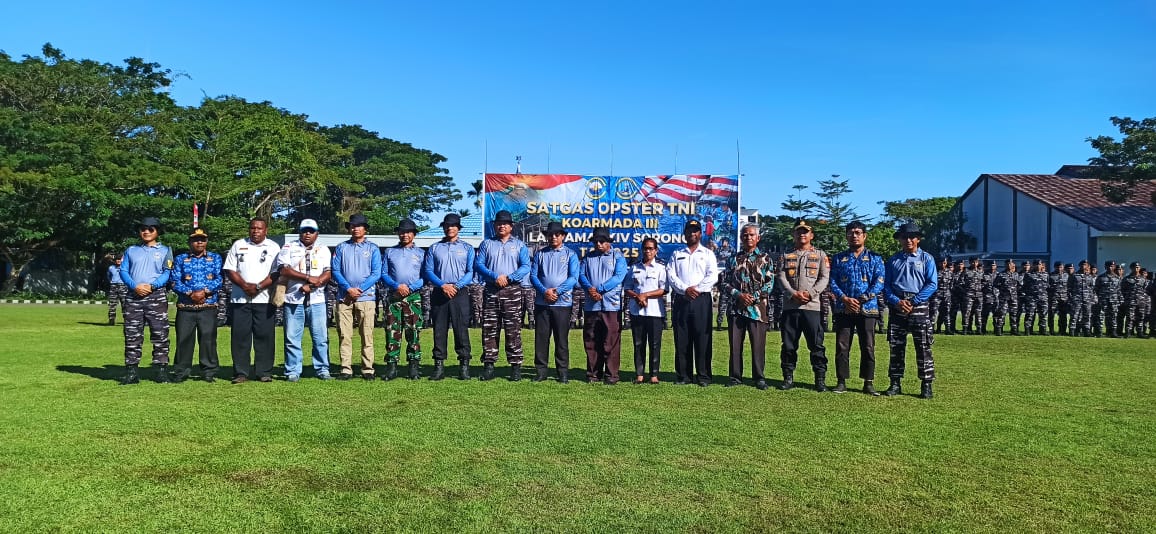 Lantamal XIV Sorong Gelar Operasi Teritorial, TNI AL Bangun Desa Pesisir Papua Barat Daya