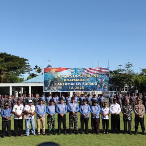 Wujudkan Pembangunan dan Kesejahteraan, Lantamal XIV Gelar Upacara Pembukaan Satgas Opster TNI TA. 2025 Wujudkan Pembangunan dan Kesejahteraan, Lantamal XIV Gelar Upacara Pembukaan Satgas Opster TNI TA. 2025