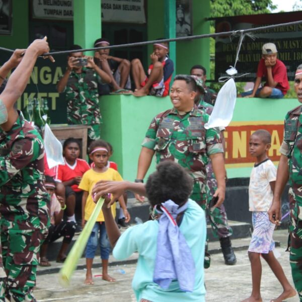 Meriahkan HUT kemerdekaan RI Ke-80 Kodim Maybrat Gelar Berbagai Lomba