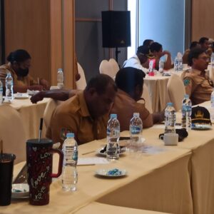 Rakor Pendataan Orang Asli Papua di Papua Barat Daya Ditekankan Demi Peningkatan Pelayanan Publik