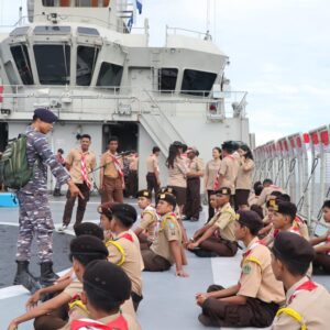Guskamla Koarmada III Dukung Joy Sailing Pramuka Saka Bahari Sorong Peringati Hari Pramuka ke-64