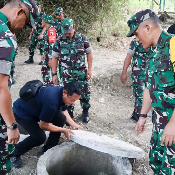 Tim Wasev Mabes TNI-AD tinjau Sasaran TMMD 125 Bojonegoro