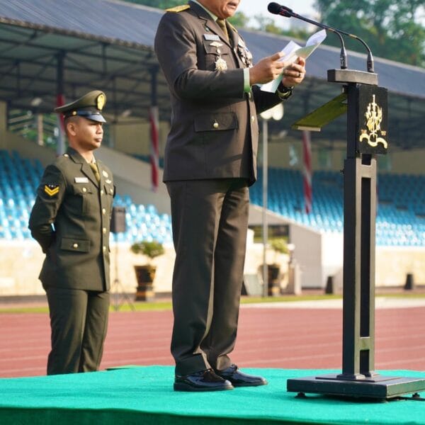 Upacara Peringatan HUT ke-80 Kemerdekaan RI di Akademi Militer