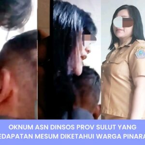 Oknum ASN Dinsos Sulut Terciduk Mesum di Kantor, Ternyata Warga Tomohon Selatan