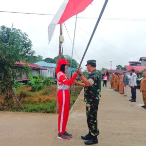 Danramil Muara Muntai: Pemasangan Bendera Merah Putih Bentuk Semangat Nasionalisme Mengisi Kemerdekaan Danramil Muara Muntai: Pemasangan Bendera Merah Putih Bentuk Semangat Nasionalisme Mengisi Kemerdekaan