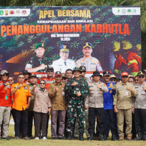 Kodim 0906/Kkr Gelar Apel Kesiapsiagaan Penanggulangan Kebakaran Hutan dan Lahan Kodim 0906/Kkr Gelar Apel Kesiapsiagaan Penanggulangan Kebakaran Hutan dan Lahan