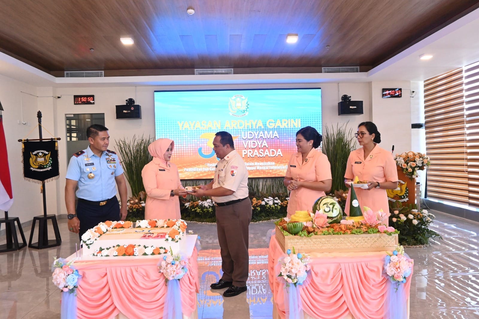 Syukuran HUT Ke-37 Yasarini di Lanud Sultan Hasanuddin, Danlanud: Komitmen Majukan Pendidikan Wujudkan Generasi Unggul